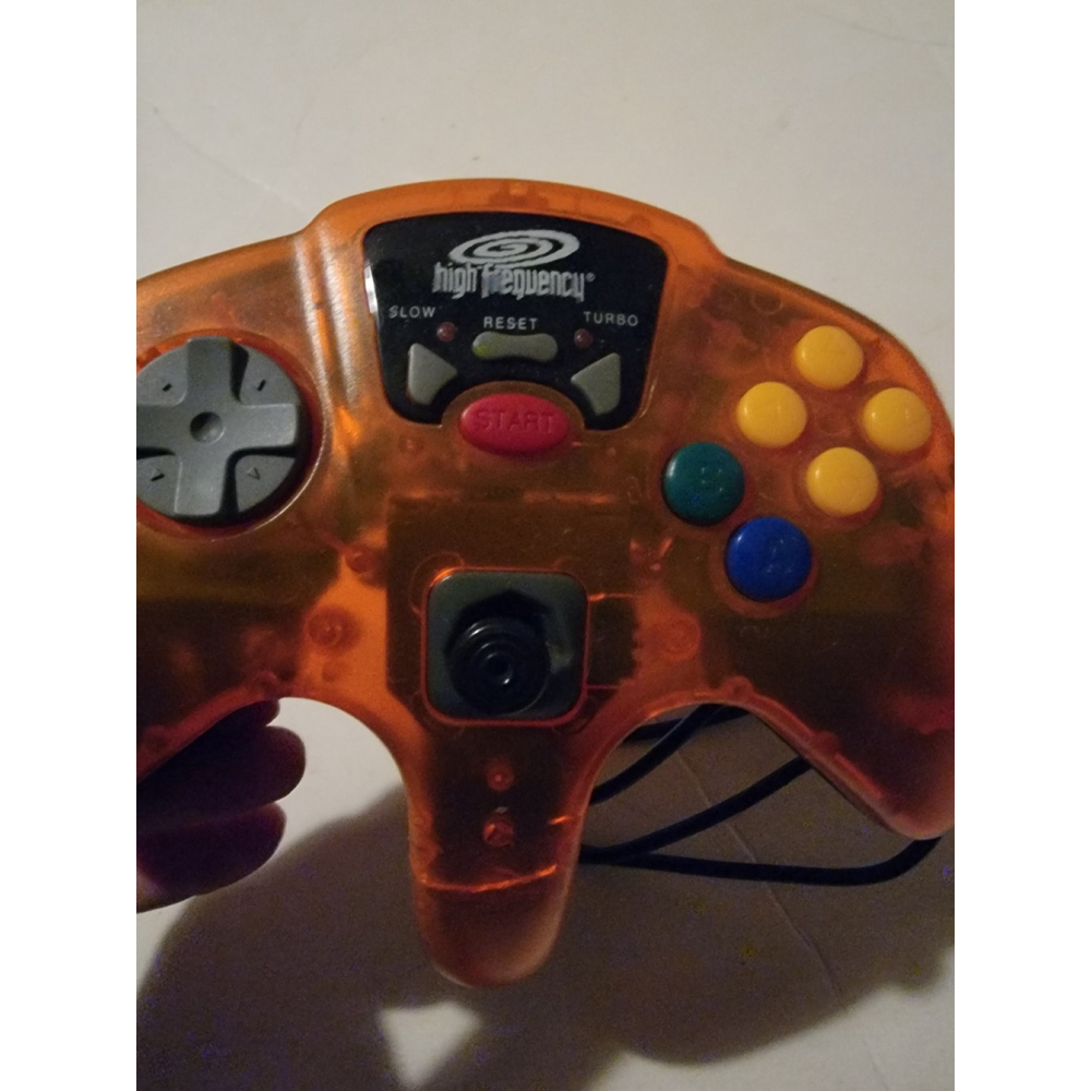 High Frequency Controller for Nintendo 64 Rare Orange Color N64